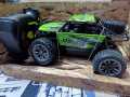 Remote Control Metal off roader car with high speed, big wheels and remote in big size for boys. 