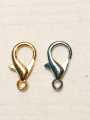 10 Sets Of 20 mm Lobster Clasp Hooks Connectors With 15 mm Jump Rings For Jewelry Making, KC Gold and Silver End Clasps For Mini Purses, Bags, Necklaces, Bracelets, DIY Jewelry Findings, Fashionable Accessories Fastener Hook. 