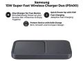 Samsung Super Fast Wireless Charger Duo Pad (EP-P5400). 