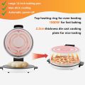 NEW Electric Household Pizza Maker Machine for Instant Pizza Making Tool Oven With Ceramic Baking Stone 3000w Indoor Portable Pizza Oven Pan Maker Crepe Pancake and Imported silver crest Large Size Pizza Maker 12 inch Energy Efficient 30mins|WHITE. 