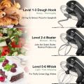 Imported professional dough mixer Fezen Stand Mixer,7. LITER 1500W 6-Speed Electric Tilt-Head Food Mixer, Kitchen Mixer with Dishwasher-Safe Dough Hook, Flat Beater, Wire Whip for Home. 