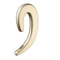 Y12 Wireless Bluetooth-Compatible Bone Condution Earhook with Mic Car Driver Bluetooth-Compatible Earphone Noise Sports Headset. 