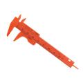 Mini 80mm Vernier Caliper Sliding Micrometer Double Scale PlasticRuler Gauge Student Calipers Size Measuring Tools. 