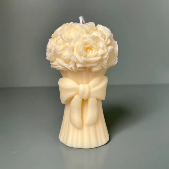 (1%20Pc)%20Rose%20Flower%20Bouquet%20Scented%20Candle%20%7C%20Romantic%20Gift%20Candle%20%7C%20Handmade%20Wax%20Candle%20for%20Home%20D%C3%A9cor%20%7C%20%20Flower%20Bouquet%20Candle%20-%20Image%202