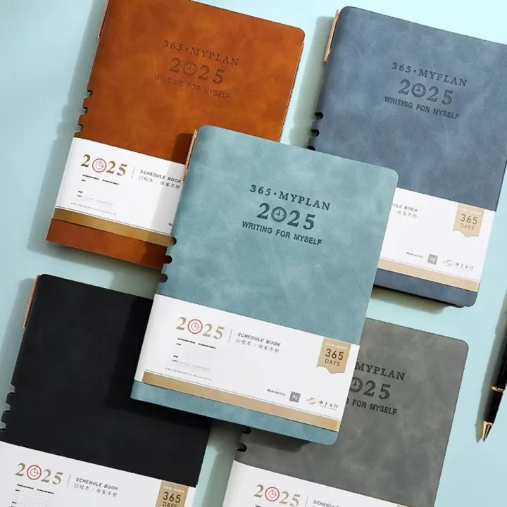 Gifts A5/A6 2025 Planner Notebook Study Notebook With Gel Pen 2025 ...