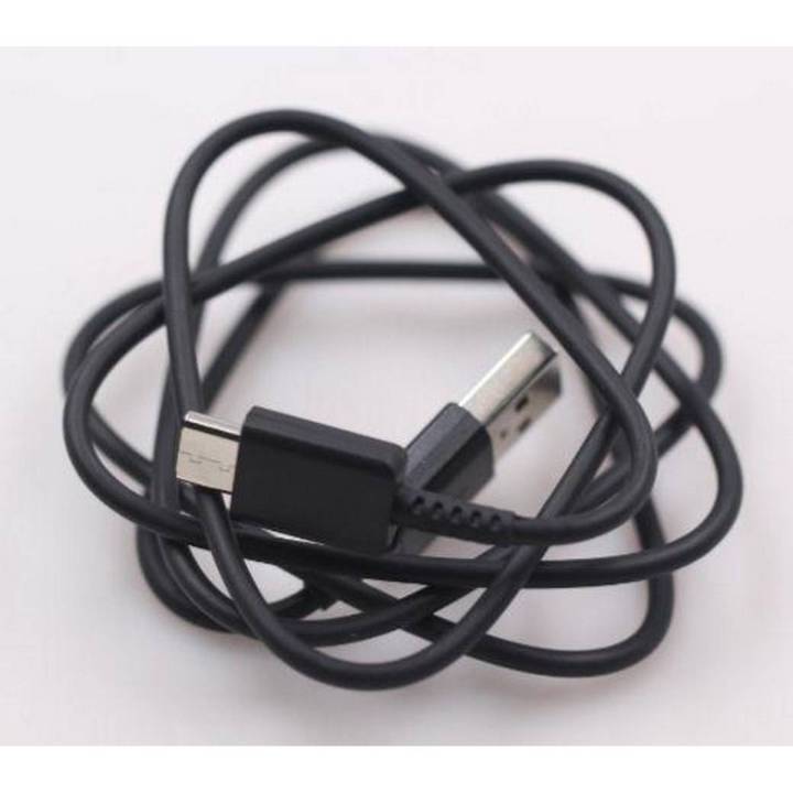 Samsung Galaxy S10, S10+ C Type Data Cable For Fast Charging & Data Sync - Black - 1.2 Meter Length - High Quality - Speedy Charging - Original Quality