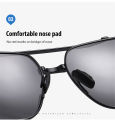 AORON New Polarized Men Sunglasses UV400 Luxury Brand Pilot Polarized Metal Fram Men Sunglasses Classic Fashion Driving Glasses. 
