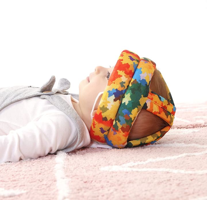 Random%20Color%20&%20Design%20-%20Kids%20Head%20Safety%20Accessories,%20Kids%20Safety%20Helmet%20Cap,%20Baby%20Hat%20Protector%20Toddler%20Children%20Crawling%20Walking%20Safety%20Helmet,%20Kids%20Bumper%20Protect%20Cushion%20Breathable%20Anti-Fall%20Safety%20Kid%20Caps%20No%20Bumps%20Headguard%20-%20Image%203