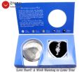 Qingmos Wish Pearl Chokers Necklace for Women with 13*39mm Seahorse Cage Love Pearl Holder Trendy Pendant Necklace Gift Box-3645. 