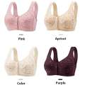 Front Open Cotton Bra Wire Free Maternity Bra Breastfeeding Comfort Pregnant Feeding Nursing Bras. 