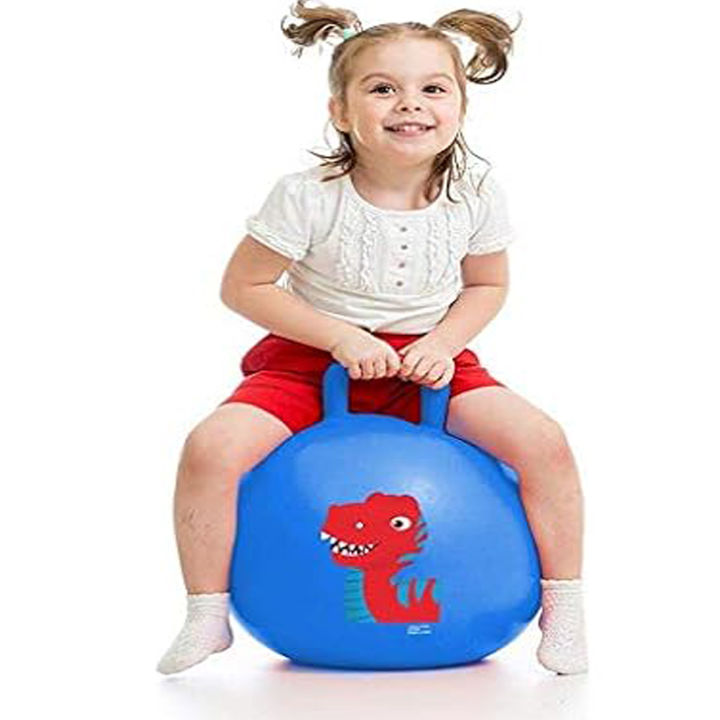 Jumping Ball / Hop Ball - Best Exercise - Big Jambo Size - Random Multicolor - Approx. 50 Inches Art # TLJ - Toy-IB-Big Ball-002