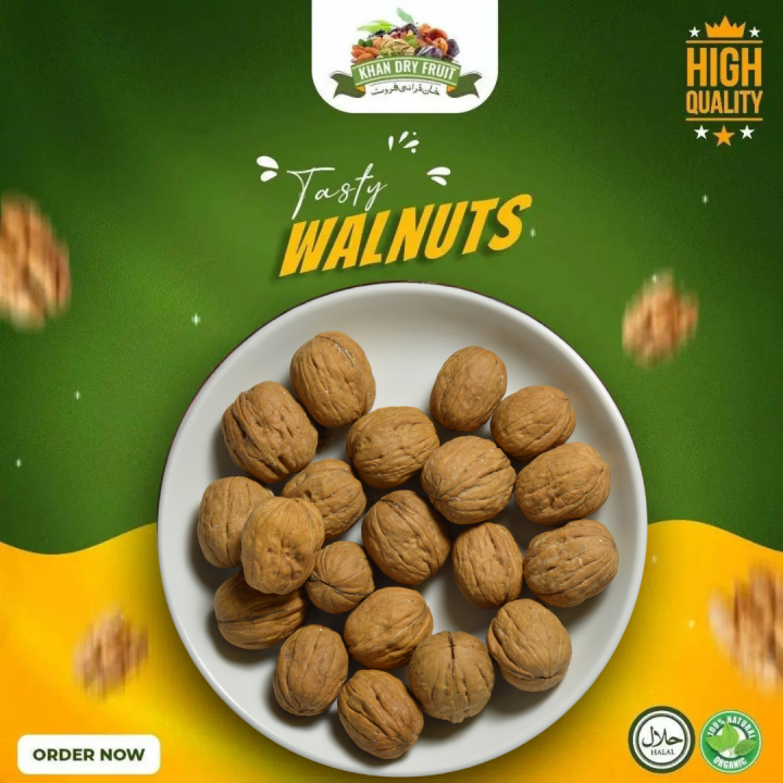 Soft Shell Walnuts Akhroot  500gm Packs