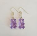 Gummy Bear Earrings in multi-colors. 