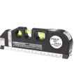 5 in 1 Multi Purpose Laser Level Pro 3 With Tape Measure - 250 Cm. 