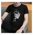 stretchable cotton jersey fabric shirt for men. 
