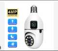 DUAL LENS - 4MP CCTV - CCTV Camera - 4 MP DOUBLE LENS  Wifi Camera - Wifi Smart Camera - CCTV Camera Wifi - Home Security Camera - Wifi Camera Blub Socket - Security Camera For Home Wifi - Camera CCTV  - Security Camera For Home. 