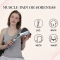 Double Head Full Body Massager -2251 Max Top Full Body Hand Held Double Headed Massage Machine Massage Hammer Infrared Massager Handheld Deep Tissue Massager Electric Double Head Massager for Muscles Back Foot Neck Shoulder Leg Calf Pain Reliefa. 