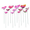 Fluttering Garden Butterflies Whimsical Garden Decorations Outdoor Garden Decor Butterfly Garden Stakes Patio Decorations. 