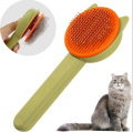 Pet Button Brush - 1 Push Remove Hair for Cats  Dogs Random Color. 