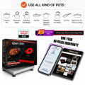 Glam Gas Hot Glow-912 2200W Infrared Ceramic Cooker | Electric Hot Plate Choolah | Energy Saving. 