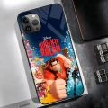 Wreck-It Ralph Phone Case Tempered Glass For IPhone 13 12 Mini 11 Pro Max X XS XR SE 2020 7 8 Plus 6 6S Funda Shell Cover. 