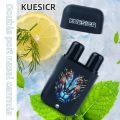Two-hole Nasal Cannula Nasal Congestion Nasal Mint Nasal Passages Magic Device Nasal Inhalation Refreshing Sober Smell Stick. 