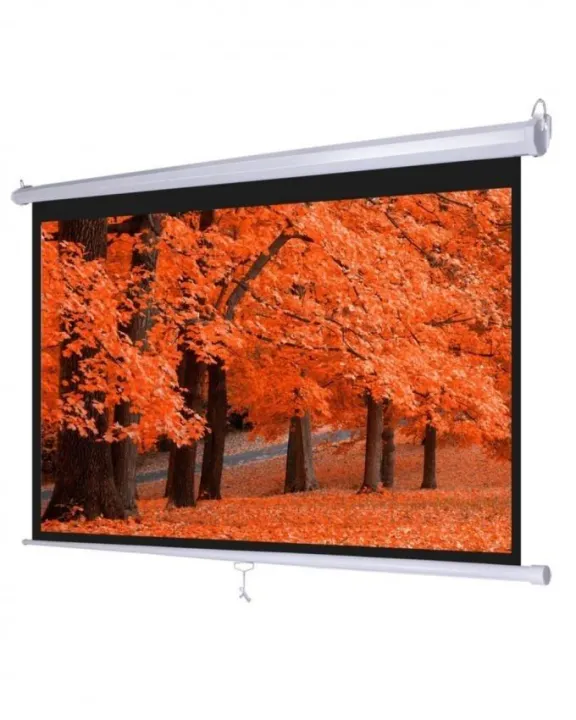 Projector%20Screen%20-%205Ft%20x%207Ft-100"%204:3%20-%20Matte%20White%20-%20Image%204