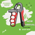 Automatic Counting Hand Gripper Adjustable Resistance Automatic Counting Non-Slip Hand Grip Strength Trainer Fingers Wrist Forearm Exerciser Workout Gear Home Gym Exercise Equipment Hand Gripper 5-100KG Automatic Non-Slip hand strengthen. 
