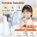 Portable Mesh Nebulizer Rechargeable for Kids & Adults | FDA Approved Mini Mesh Nebulizer Portable Handheld Kit | Quiet & Efficient Battery/USB Powered Neubilizer Machine with Inhaler Mask | Best Mesh Nebulizer Pakistan at Affordable Price. 