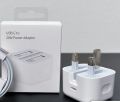 Apple Adapter | 3 Pin 20 Watt Adapter For IPhone, IPad | Premium Adaptor, Just like an Orignal | A++ Copy Adapter | Type-C Port, Fast Charging, High Quality, Guaranteed 20 Watt Charging |. 