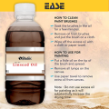 EASE Artist Purified Linseed Oil for Oil Color, 100ml. 