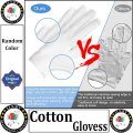 Poly-Cotton Knitted Summer Hand Gloves for Men 1 Pair. 
