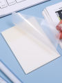 50pcs/pack Transparent Sticky Notes Students Use Tear-off Note Small Notebook To Learn Office Memo Can Be Pasted Note Paper. 