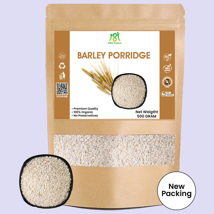 100 % Pure Barley Porridge ( jao/Jau ka Dalia / Daliya)- 500 Gram