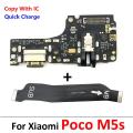 USB Charging Port Dock Charger Connector Main Board Flex Cable For Xiaomi Poco F1 F2 F3 F4 F5 X3 X4 X5 X6 M3 M4 M5s Pro 4G 5G. 
