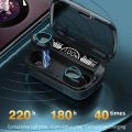 M10 TWS Wireless Earbuds|M19 Wireless Headset Bluetooth 5.1 Earphones Air pod in-ear Headphones Handsfree Air buds Pod Stereo 9D with 2000mAh Smart LED Display Charging Case. 