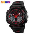 SKMEI Sports Dual Display Alarm Stopwatch Military LED Waterproof Digital Watches for Men 1270. 