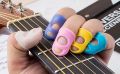 Finger Protectors For Guitar - Finger Cover - Finger Silicone Covers For Beginners Guitar Accessories - Original. 