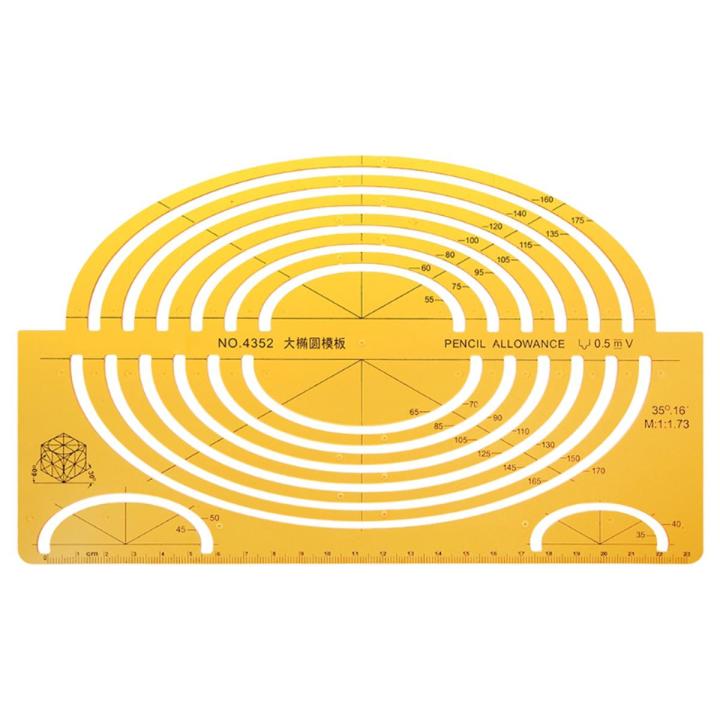 83XC K Resin Flow Chart Symbol Drafting Template Ruler Stencil Measuring Tool Student