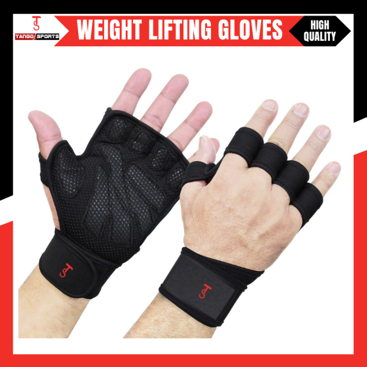 Weight lifting gloves, exercise gloves, fitness gloves, body building gloves, gym grips, wrist wraps for workout
