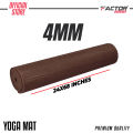 Factor Sports Yoga Mat, Yoga Knee Pad Pair Home Gym Workout, Anti Slip Mat for Men, Anti  Slip Exercise mat for Women Anti Tear Mat 4mm Fitness Workouts with free Shoulder Strap. 