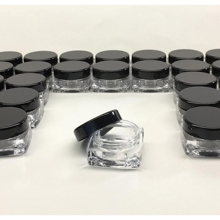 Calligraphy Ink Pot Jar 1 Set12Pcs Black Jars / Box Organizers