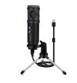 KNUP KP-M0023 USB Condenser Studio Microphone – Superior Audio Capture for Professional Sound Quality USB Condenser Studio Microphone – Mixer Condenser Mic for Computer, Plug and Play, Compatible with Laptop, Desktop, Mac & Windows. 