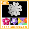 6Pcs Flower Shape Balloon Clip Happy Birthday Decoration Birthday accessories Balloons for Birthday , Anniversary , Engagement , Bridal Shower and Baby Shower Decoration For birthday balloons Happy Birthday Decoration. 
