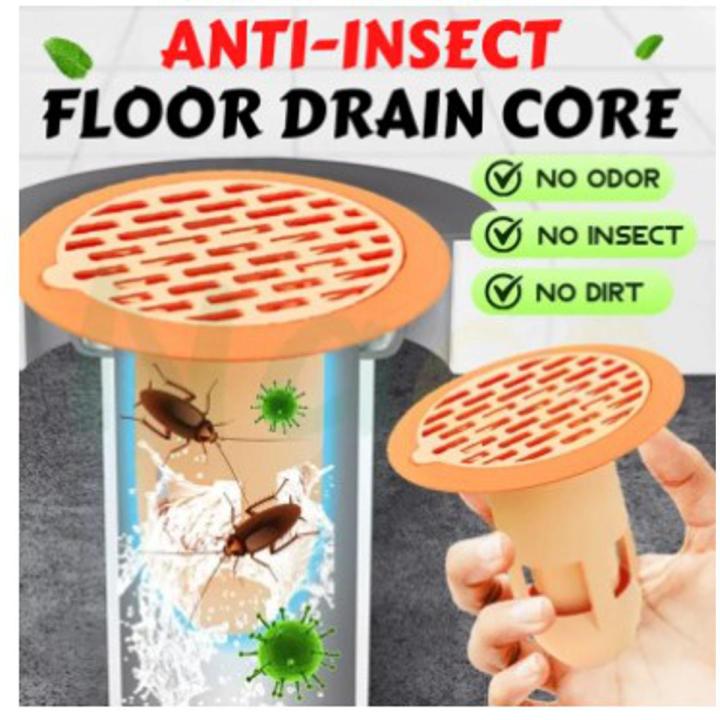 Anti-insect Floor Drain Core Bathroom Floor Strainer Cover Plug Kitchen Sink Bathroom Water Drain Filter Insectproof