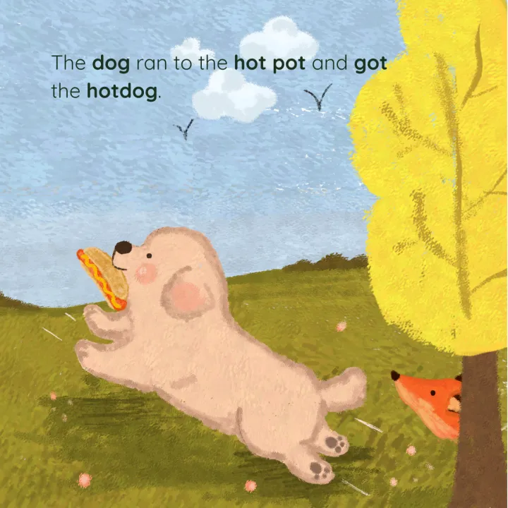 Storybook:%20Tom%20and%20the%20Dog%20(short%20vowel%20'o')%20-%20Budget-Friendly%20Misprint%20Stock%20-%20Image%203
