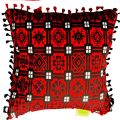 Relaxsit Traditional Floor Cushion  Acrylic & polyester weaved with the blend of cotton on  back side. Optional filing case size 24 x 24". 