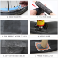 48Pcs Patch+Round Patch, Bicycle Motorcycle Tube Puncture Rubber Patches Mini Air Pump I pair tire levers Bike Tyre Repair Kits Inner Tube Puncture Repair Kit. 