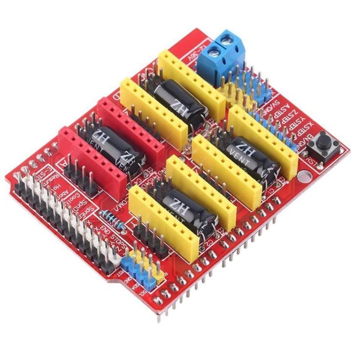 Arduino CNC Shield - A4988 V3 Engraver Drive Shield 3D Printer CNC Drive Expansion Board for Arduino 3D Printer CNC