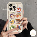 Strawberry Bear Lotso Soft Case for Redmi Redmi 12 9T A1 10C A2 10A 12C 9C NFC 9A 9 Note 11 8 12 9 10 Pro Max 10s POCO M3 X5 C55 MI 11 12 Lite Buzz Lightyear Toy Story Alien Cover. 